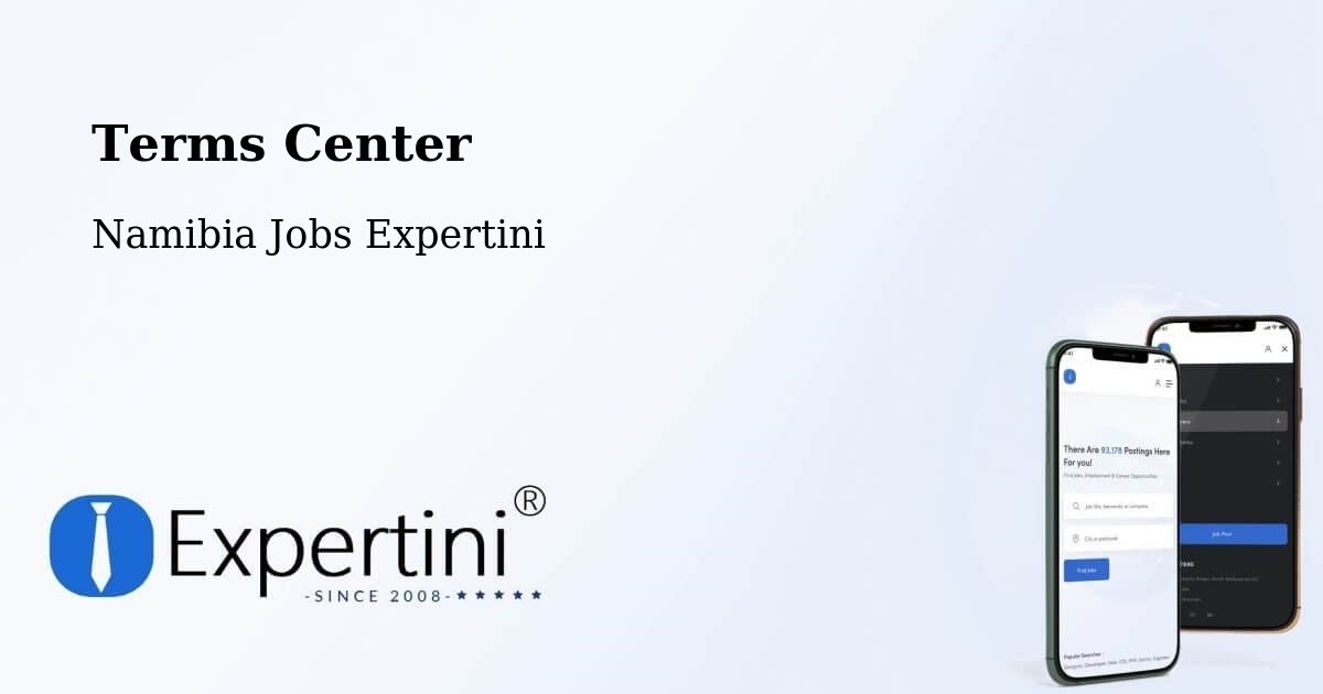 Terms of Service – Rehoboth - Namibia Jobs Expertini